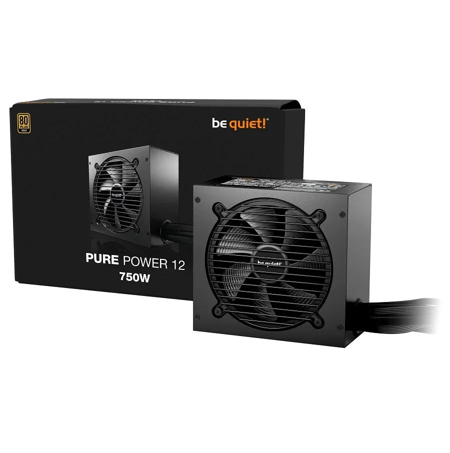 Fuente be quiet! Pure Power 12 750W Gold - Tecatech-uy