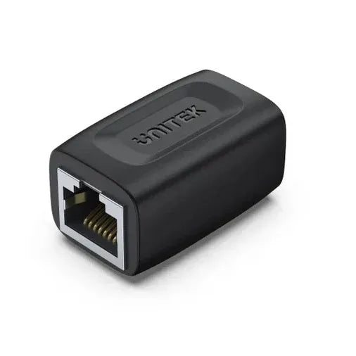 Cupla RJ-45 Unitek negro - Tecatech-uy
