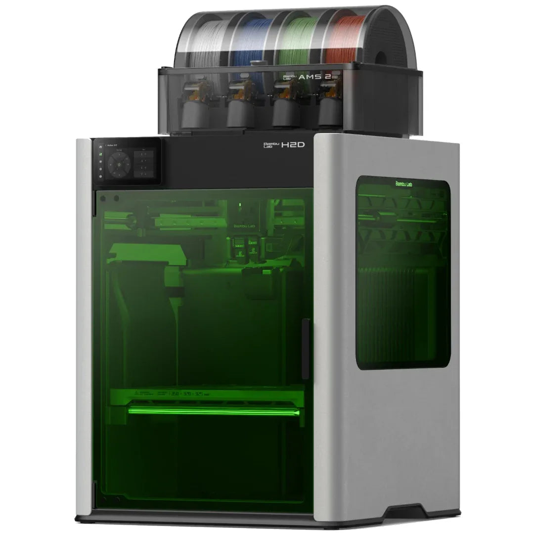 Impresora 3D Bambu Lab H2D con AMS 2 PRO - Tecatech-uy