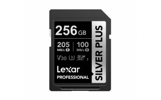 Memoria SDXC Lexar Pro 256GB Silver Plus - Tecatech-uy