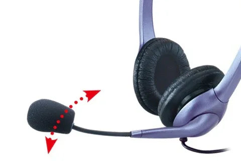 Auriculares Genius HS-04S c/micrófono y anulación de ruido - Tecatech-uy