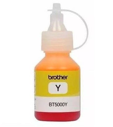 Botella tinta Brother BT5001Y amarilla