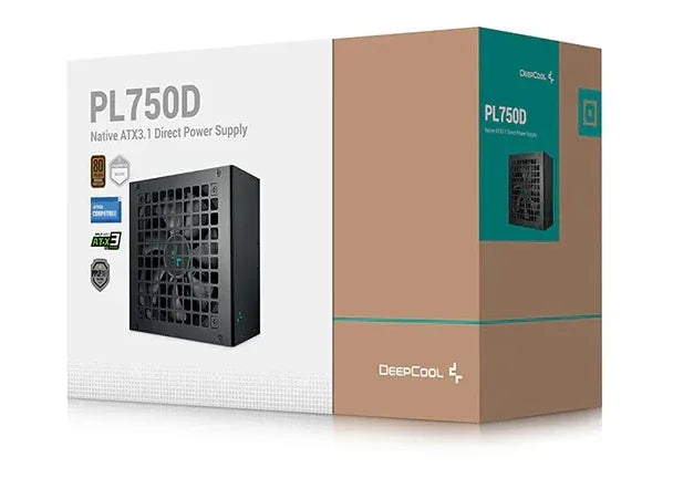 Fuente Deepcool PL750D 80 Plus Bronce - Tecatech-uy
