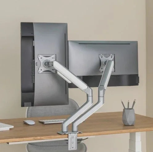 Soporte doble para monitor gaming hasta 32'' - Tecatech-uy