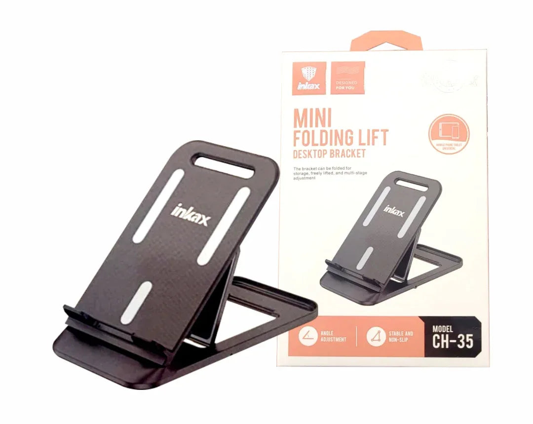 Soporte para celular/tablet Inkax negro - Tecatech-uy