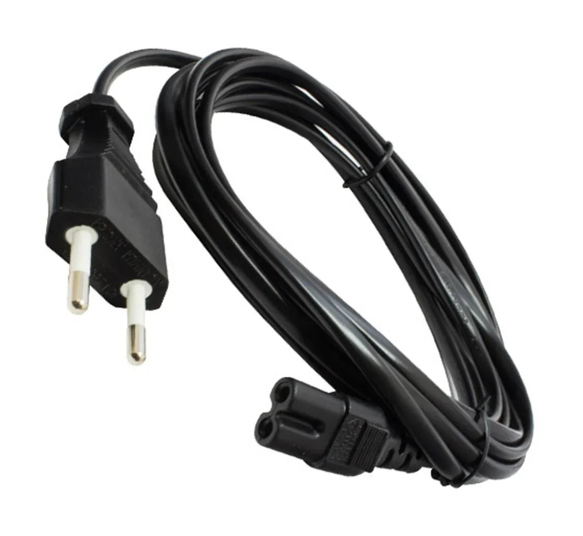 Cable de poder tipo 8 1,5m - Tecatech-uy