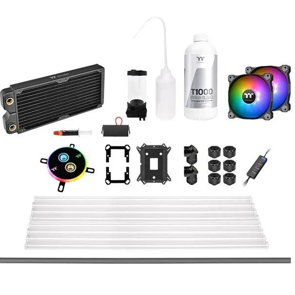 Fancooler Thermaltake Pacific C240 DDC Hard Tube kit - Tecatech-uy