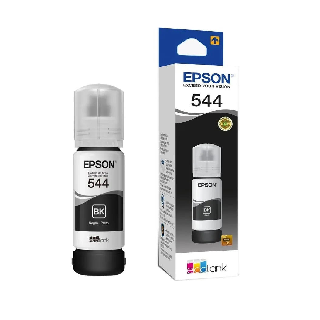 Botella de tinta Epson T544120 Negra 65ml - Tecatech-uy