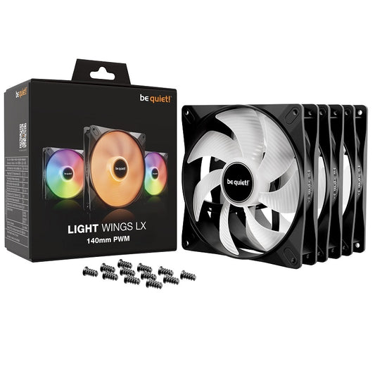 Fan be quiet! Light Wings LX 140mm PWM x 3