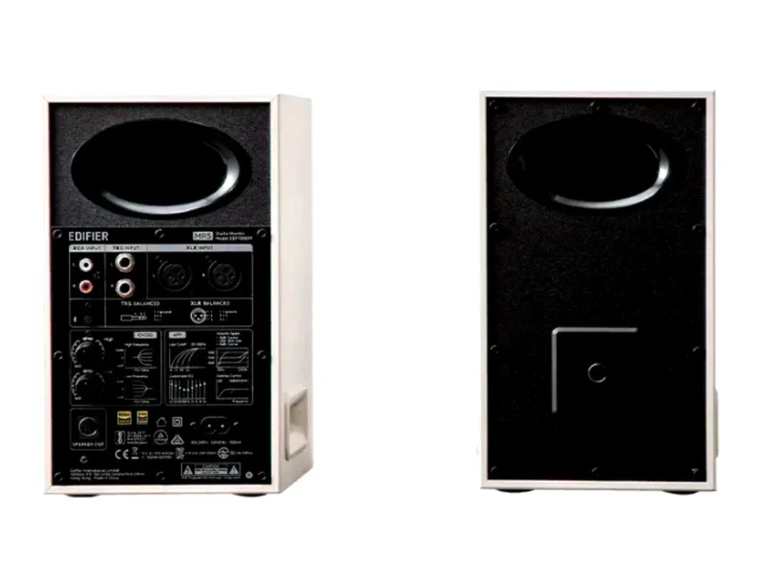 Parlantes amplificadores Edifier MR5 de estudio blancos bluetooth - Tecatech-uy