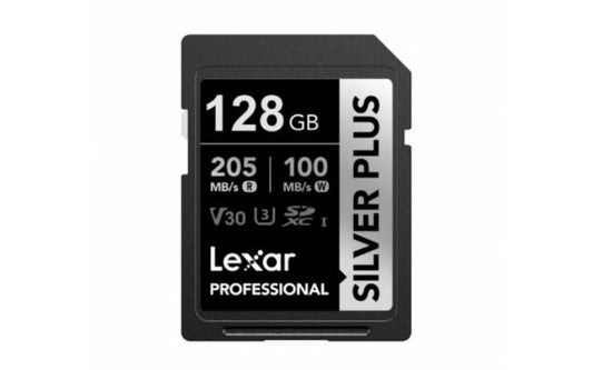 Memoria SDXC Lexar Pro 128GB Silver Plus