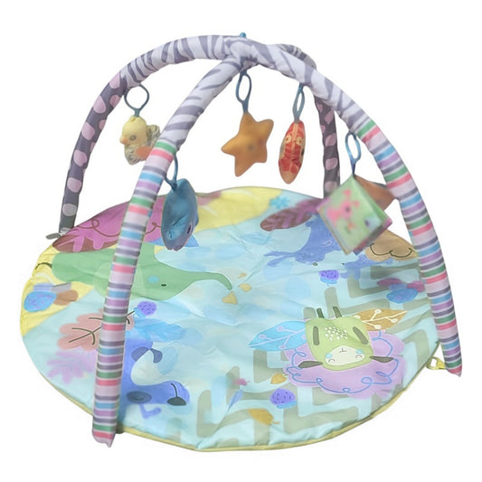 Gimnasio para bebe redondo Tinok Celeste