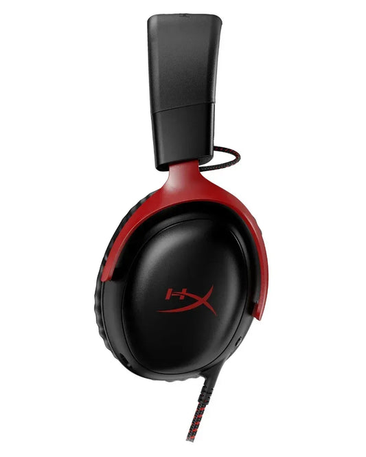 Audifono HyperX Cloud III Negro/Rojo - Tecatech-uy