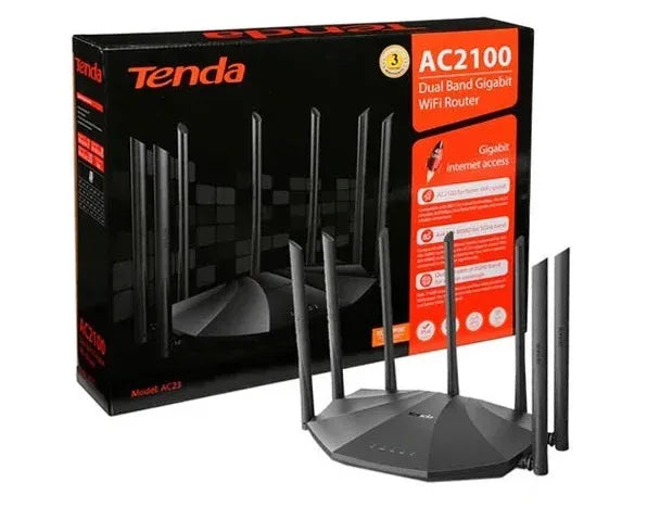 Router Tenda Wifi Gigabit AC2100 dual band - Tecatech-uy