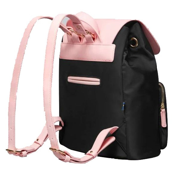 Mochila Gaston Luga Pärlan Negro/Rosado