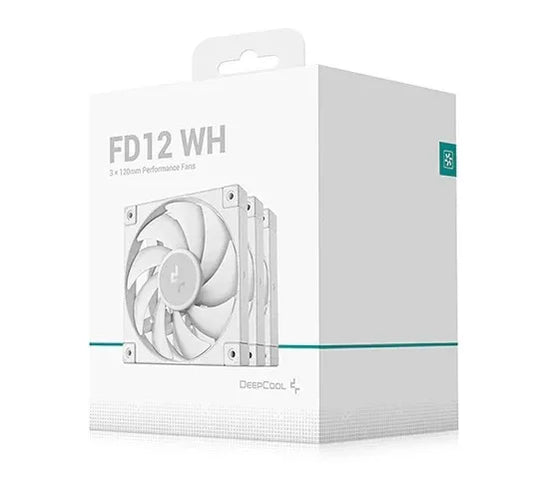 Fans Deepcool FD12 Blancos 3 en 1 - Tecatech-uy