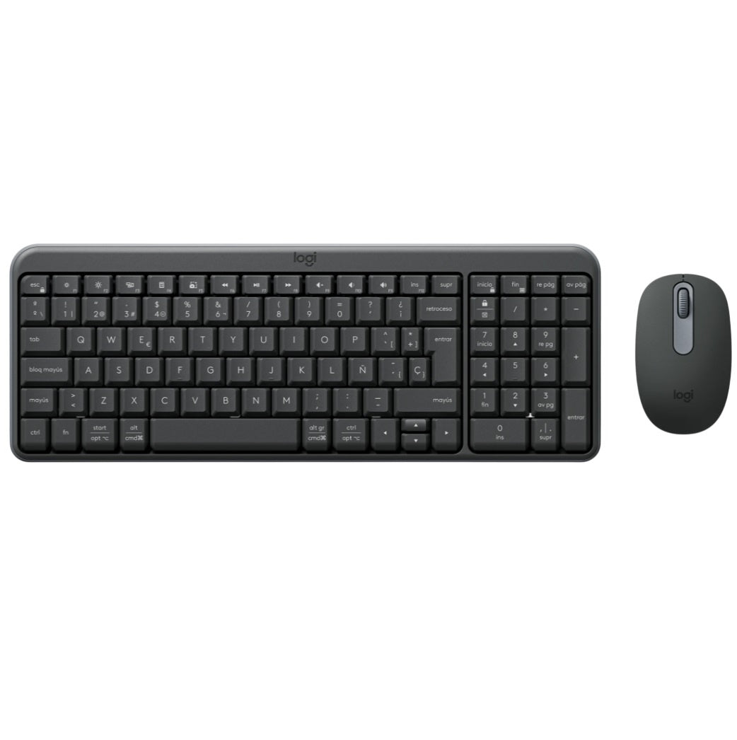 Combo Logitech MK250 teclado y mouse inalámbrico - Tecatech-uy