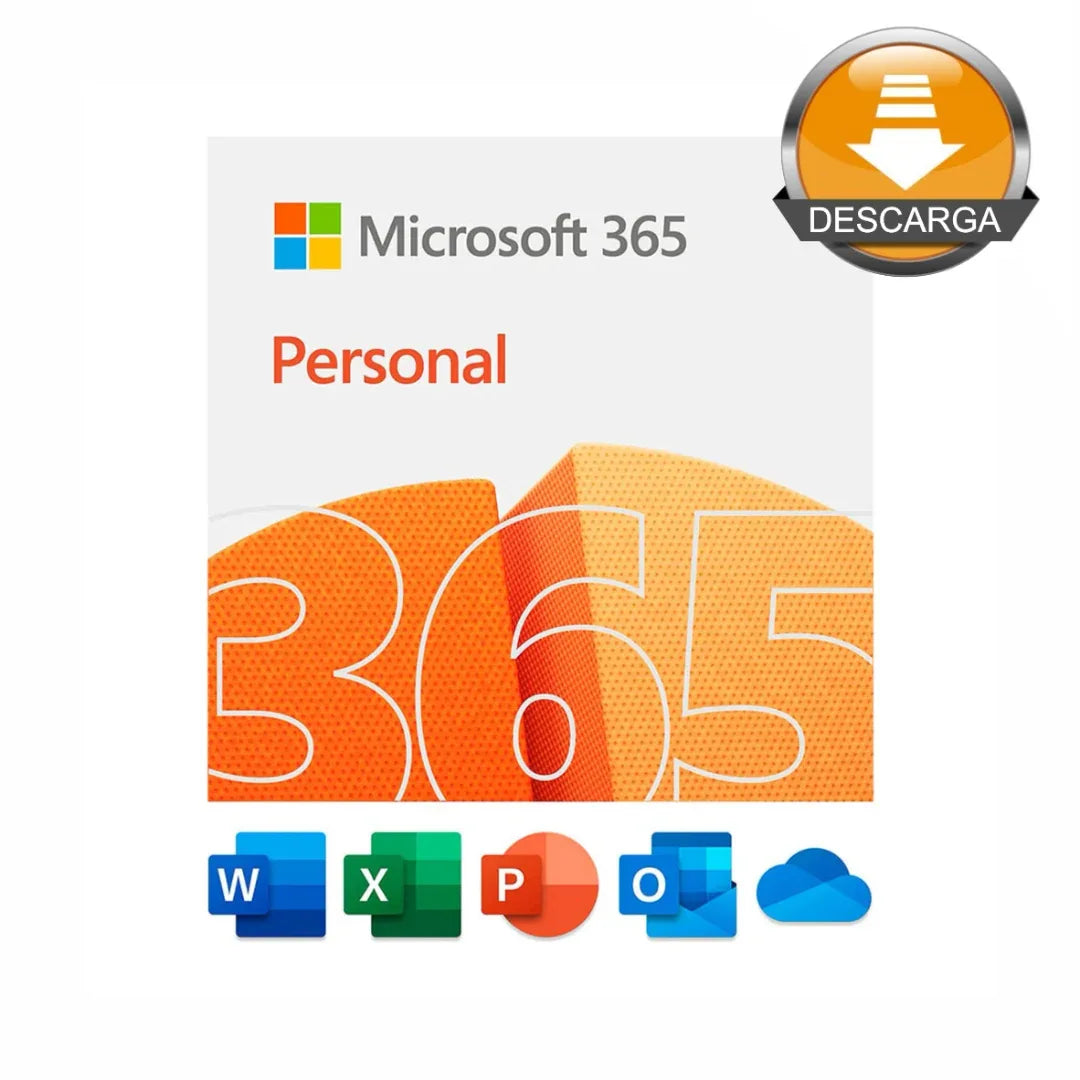 Licencia Microsoft 365 Personal /Win Mac 1 año ESD - Tecatech-uy