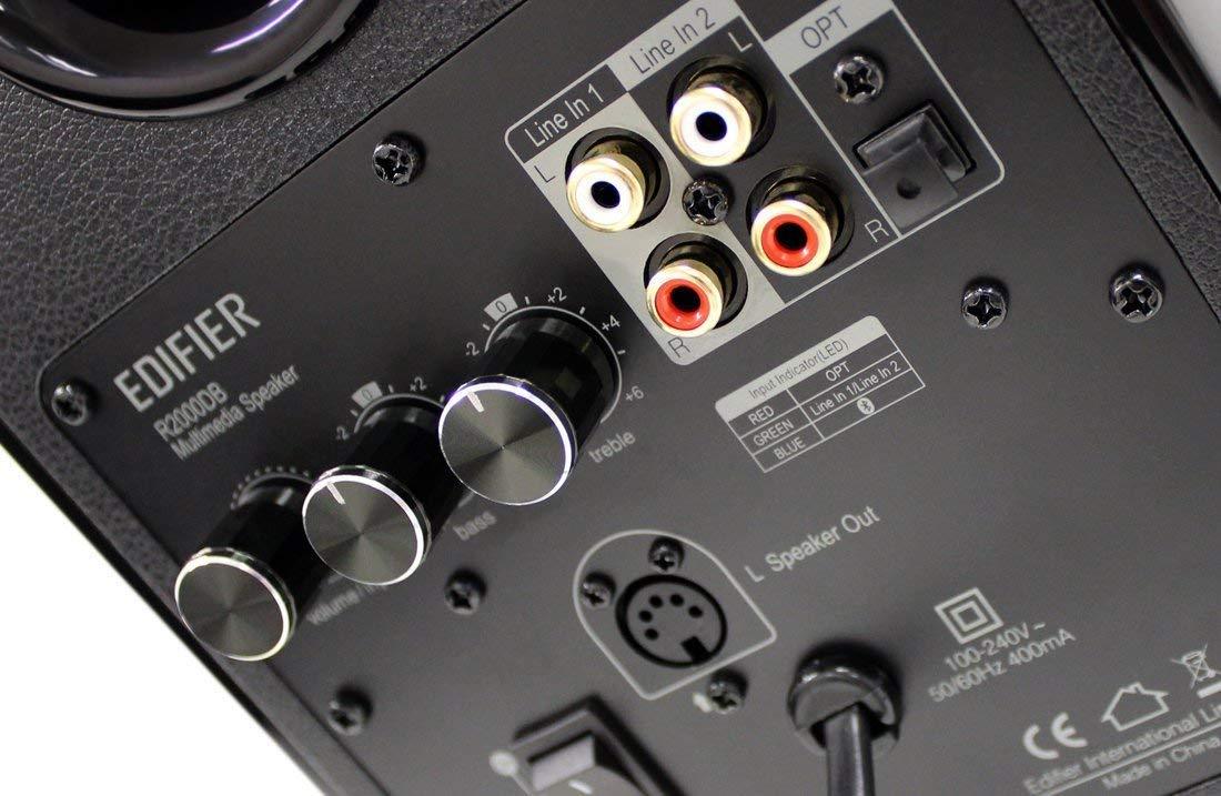 Parlantes Edifier R2000DB bluetooth marron - Tecatech-uy