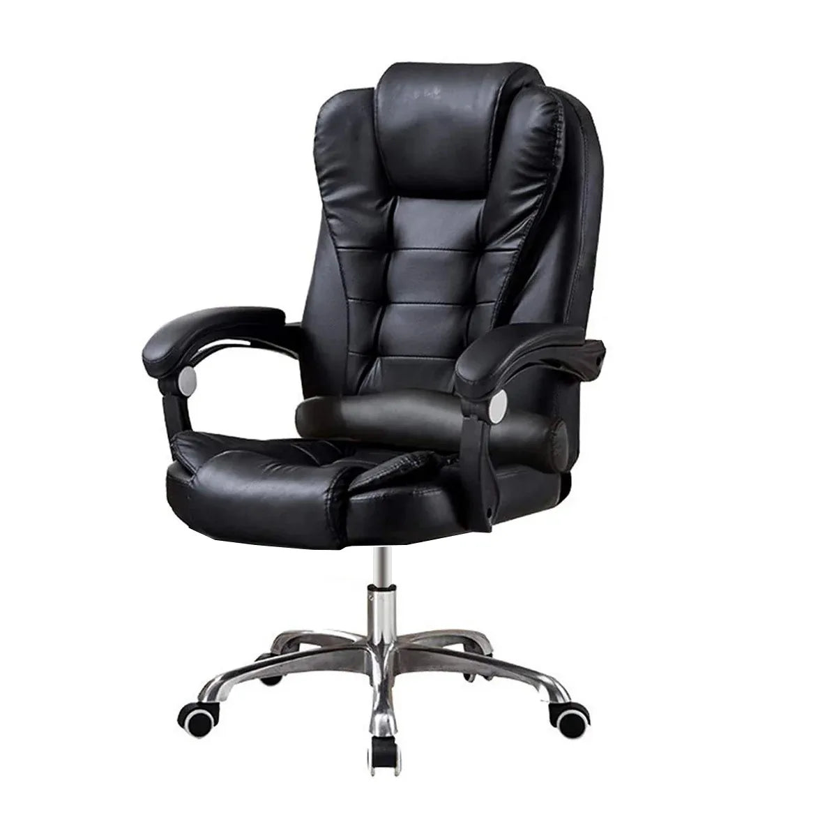 Silla ejecutiva Miles sin apoyapies Negra - Tecatech-uy