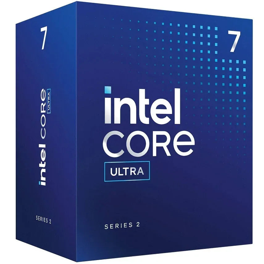 Caja procesador Intel Core Ultra 7 Series 2, tecnología PC, venta en Tecatech-uy Uruguay