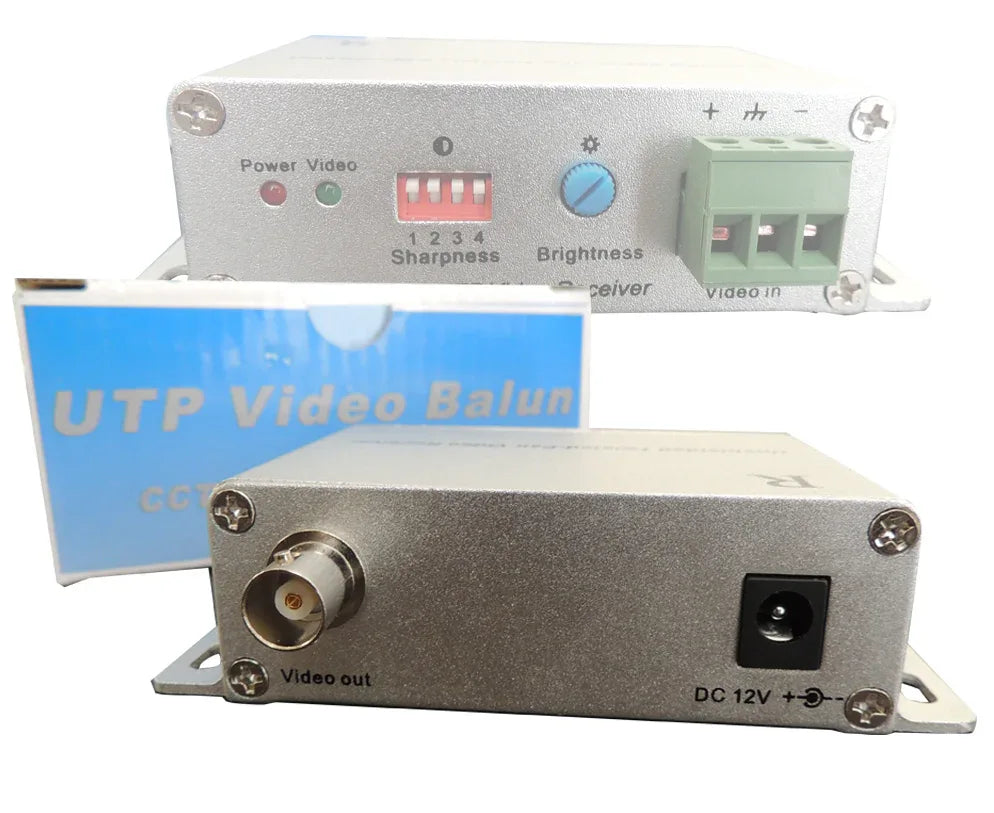 Balun activo BNC a UTP - Tecatech-uy