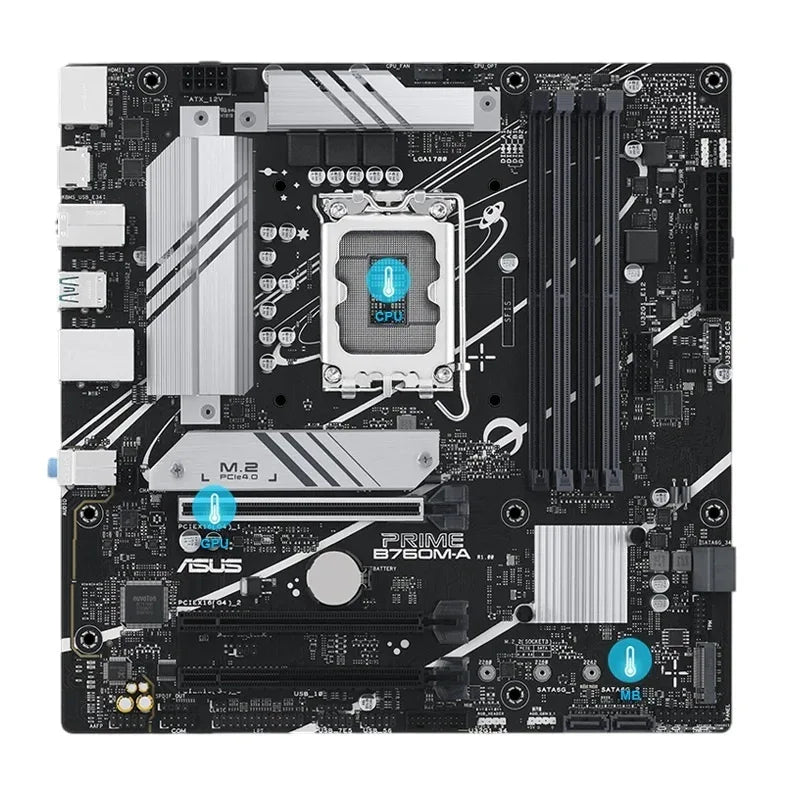 Mother Asus Prime B760M LGA 1700 - Tecatech-uy