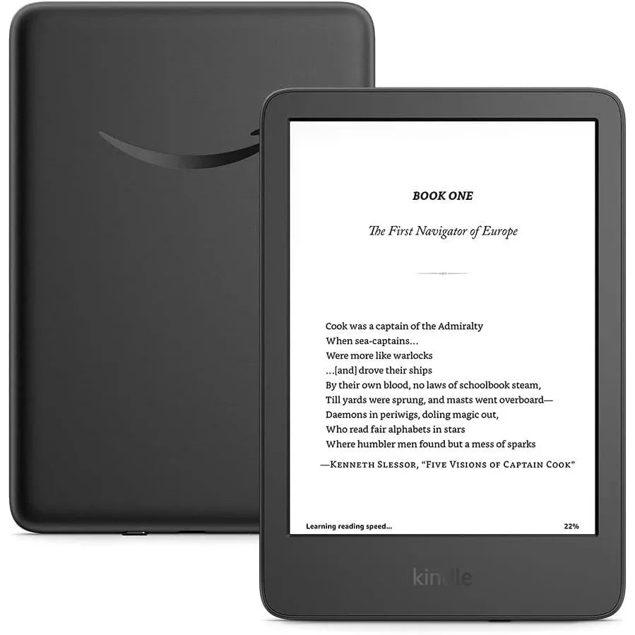 Ebook Amazon Kindle wifi 6'' 2024 16GB negro - Tecatech-uy