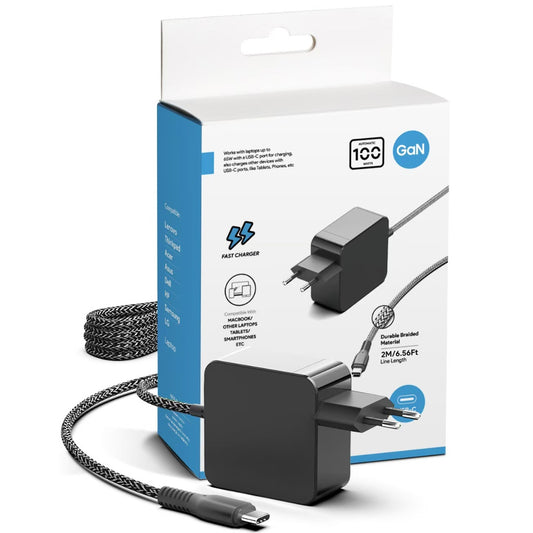 Cargador para Notebook GaN 100W USB C PD3.0