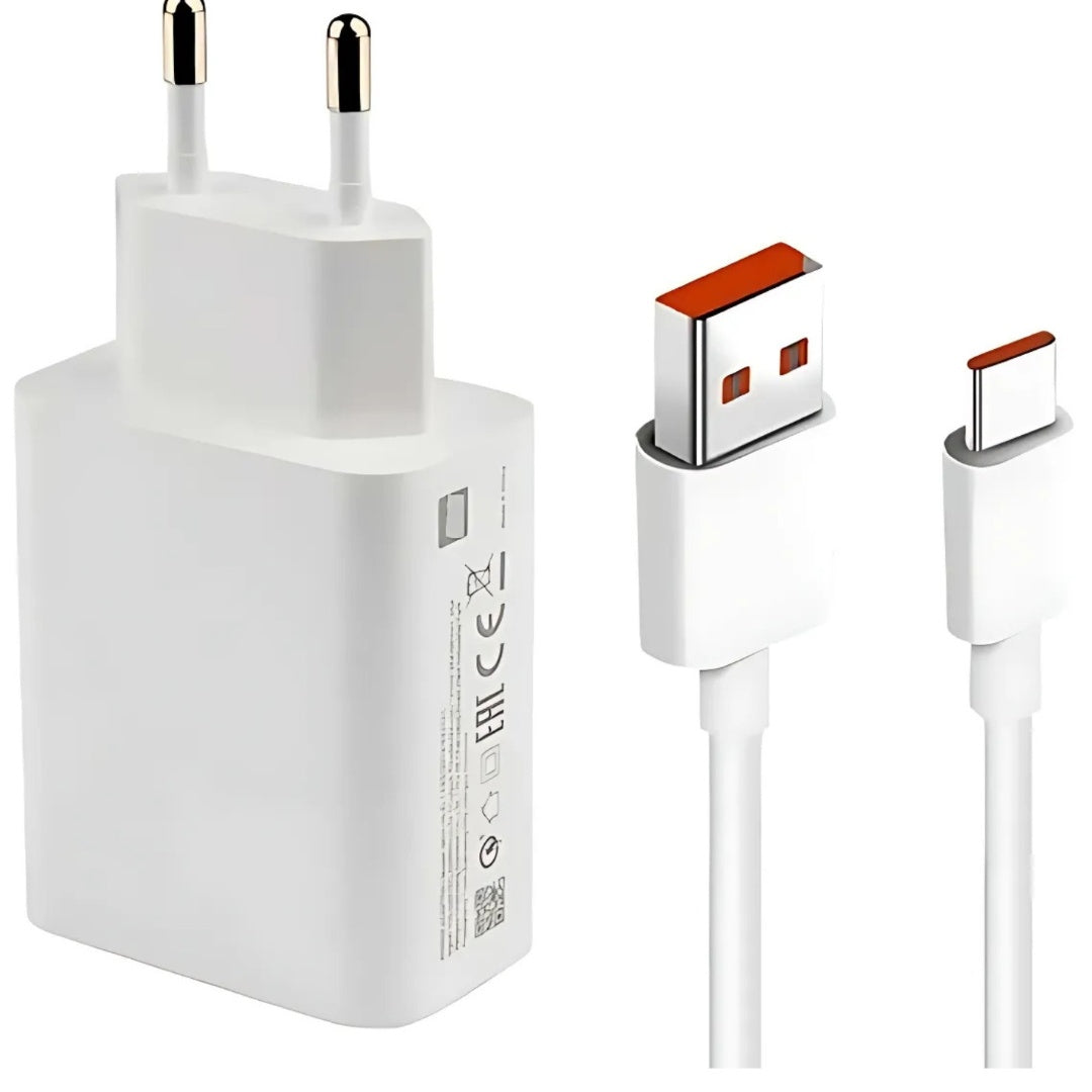 Cargador Xiaomi 33W Charging Combo USB A