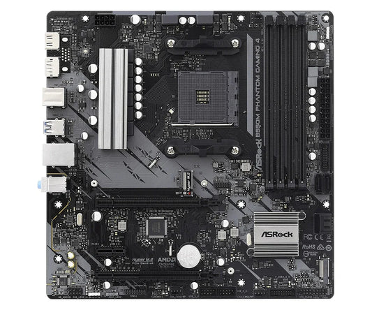 Mother Asrock B550M Phantom Gaming 4 AM4 - Tecatech-uy