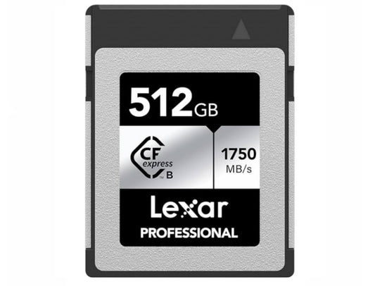 Memoria CFexpress Lexar Pro 512GB Tipo B Silver Series - Tecatech-uy