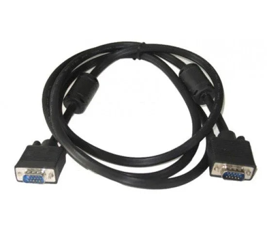 Cable vga monitor 1.5 metros negro con filtros - Tecatech-uy