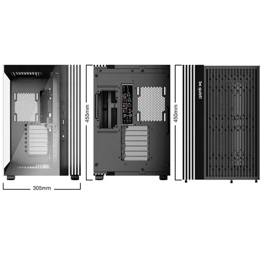 Gabinete be quiet! Light Base 600 DX - Tecatech-uy