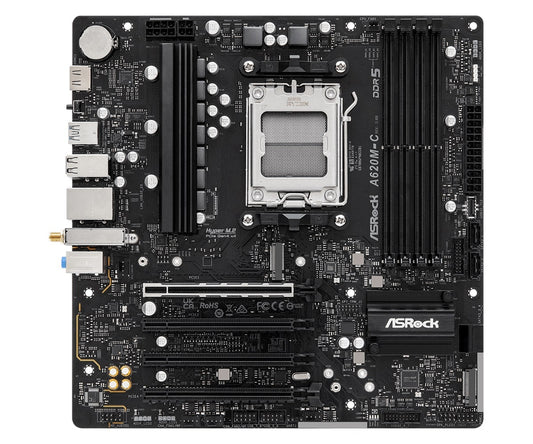Mother Asrock A620M-C R2.0 AM5 (BULK) - Tecatech-uy