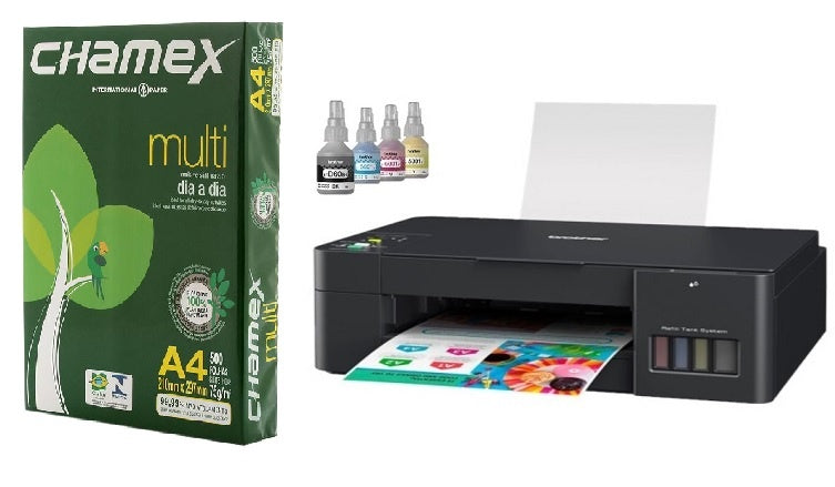 Impresora multifuncion Brother DCP-T220 + resma A4