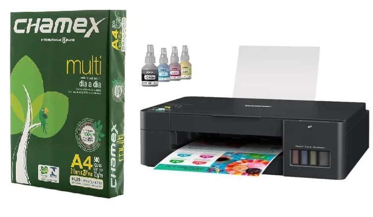 Impresora multifuncion Brother DCP-T220 + resma A4 - Tecatech-uy