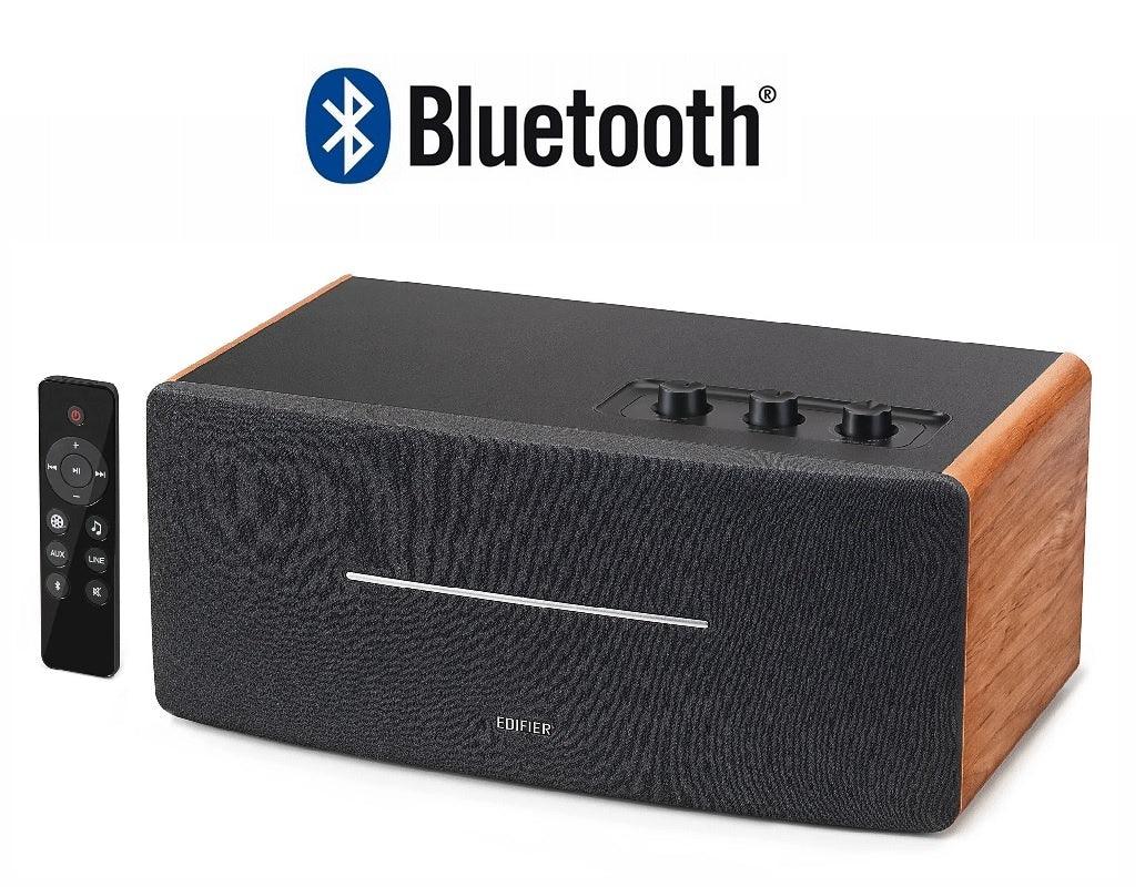Parlantes Edifier 2.1 D12 bluetooth marron - Tecatech-uy
