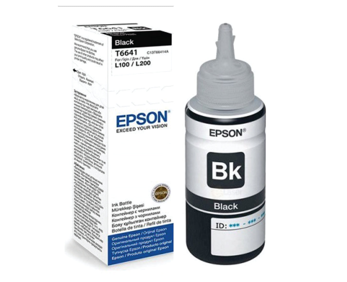 Botella de Tinta Epson a granel 70ml color negro