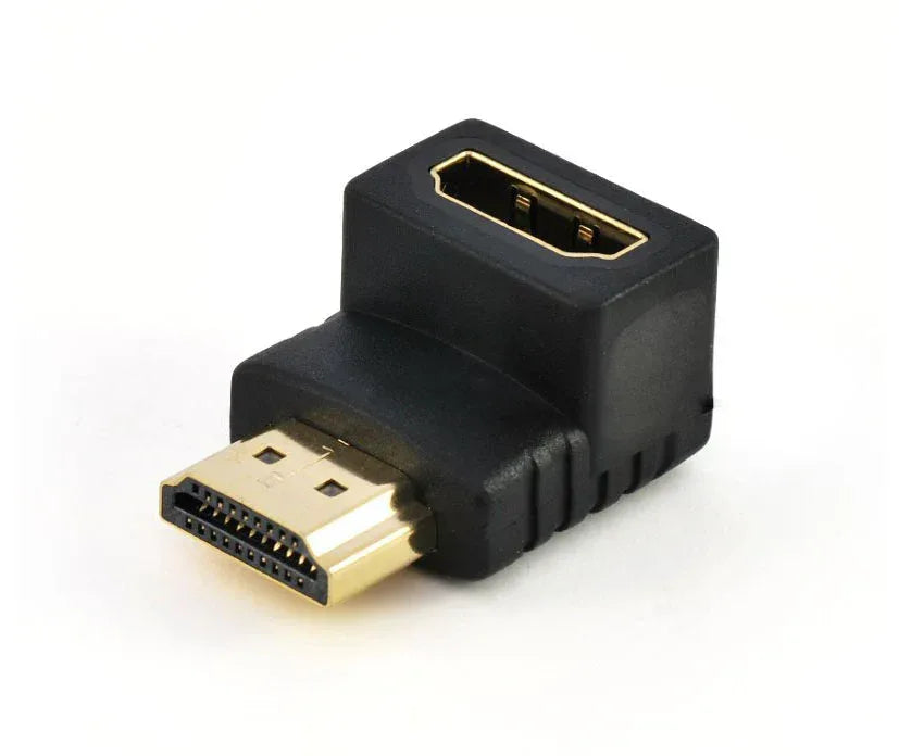 Adaptador HDMI hembra/macho 90º - Tecatech-uy
