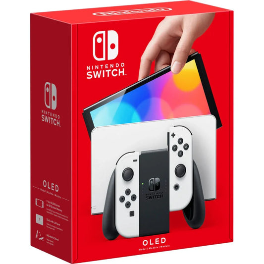 Consola Nintendo Switch OLED blanca - Tecatech-uy