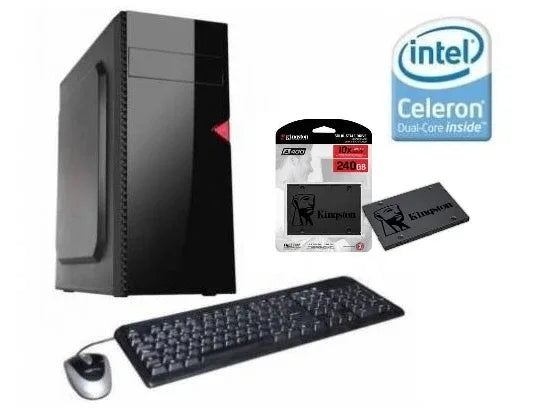 Equipo nuevo Celeron Quad Core + disco SSD de 240gb - Tecatech-uy
