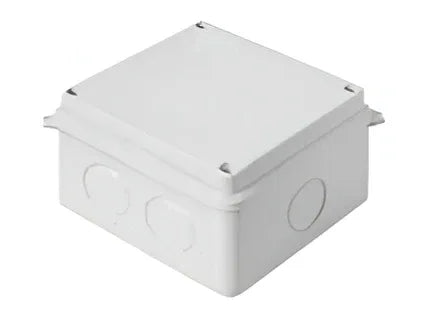Caja Conatel estanca cuadrada lisa 100x100x70 mm - Tecatech-uy