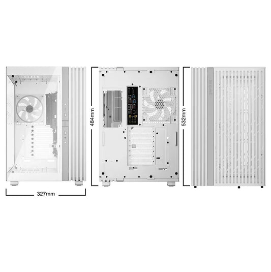 Gabinete be quiet! Light Base 900 FX Blanco - Tecatech-uy