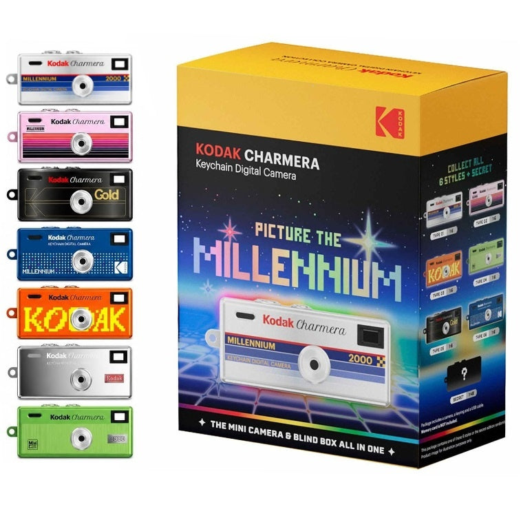 Mini Cámara Digital Kodak Charmera Millennium Retro Video Llavero