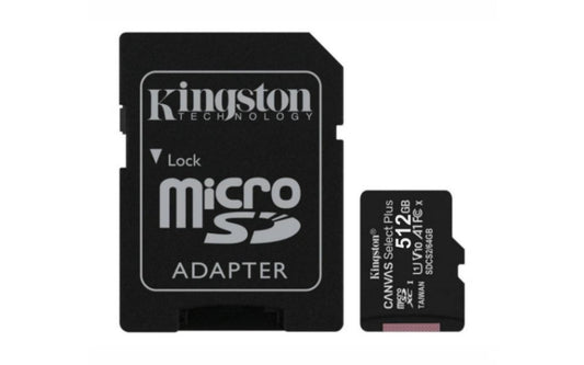 Memoria MicroSD Kingston Select Plus 512GB clase 10