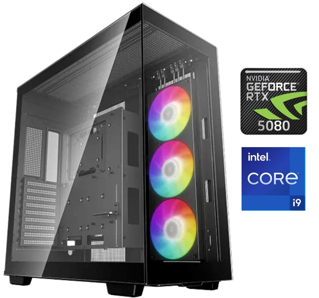 Equipo Gamer Core i9 14900KF, 32GB, 2TB NVMe, RTX 5080 16GB - Tecatech-uy