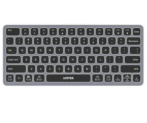 Teclado con HUB USB-C Unitek 9 en 1 PD 100W - Tecatech-uy