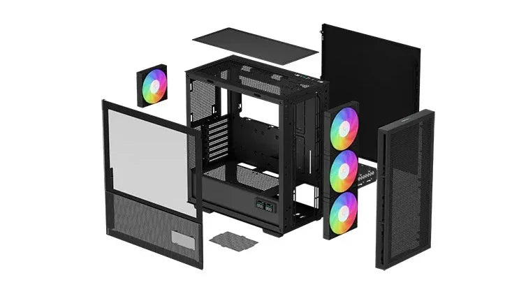 Gabinete Deepcool CH560 Digital Negro - Tecatech-uy