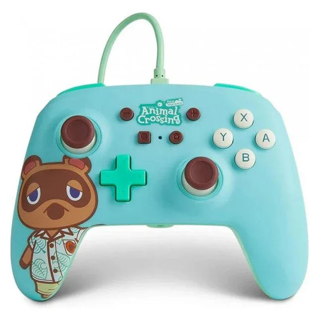 Joystick Nintendo Switch PowerA cableado Tom Nook - Tecatech-uy